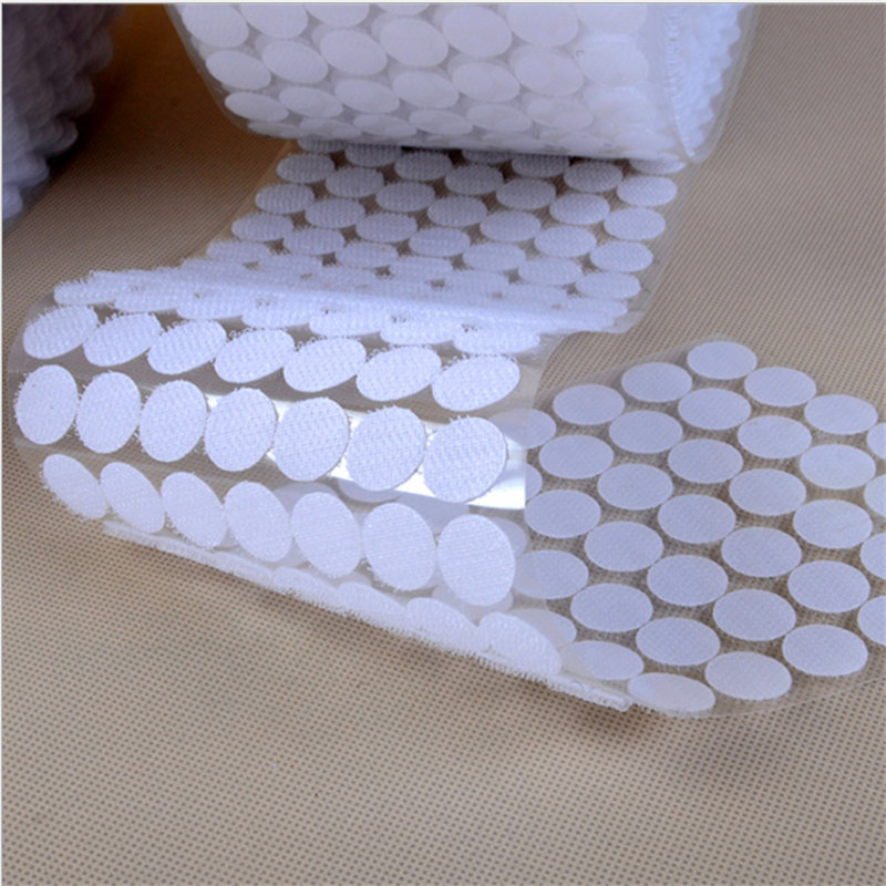 hook and loop dot transparent