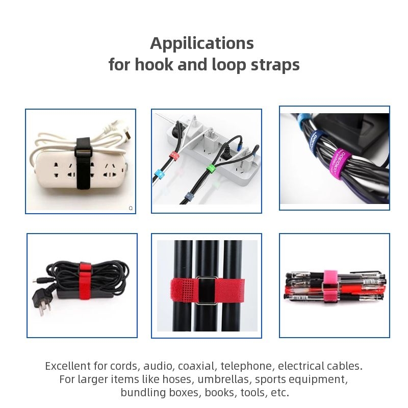 hook and loop cinch straps