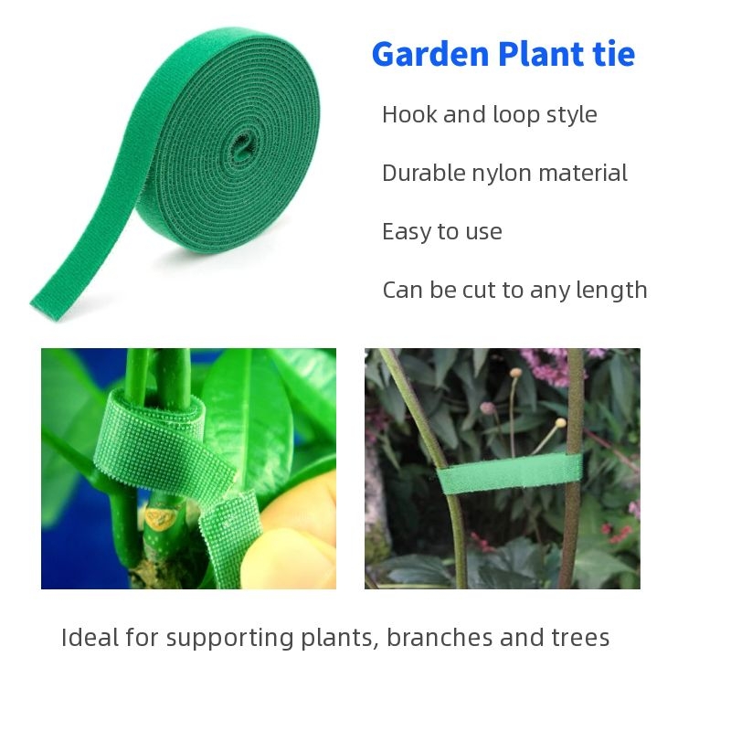 hook and loop garden tie