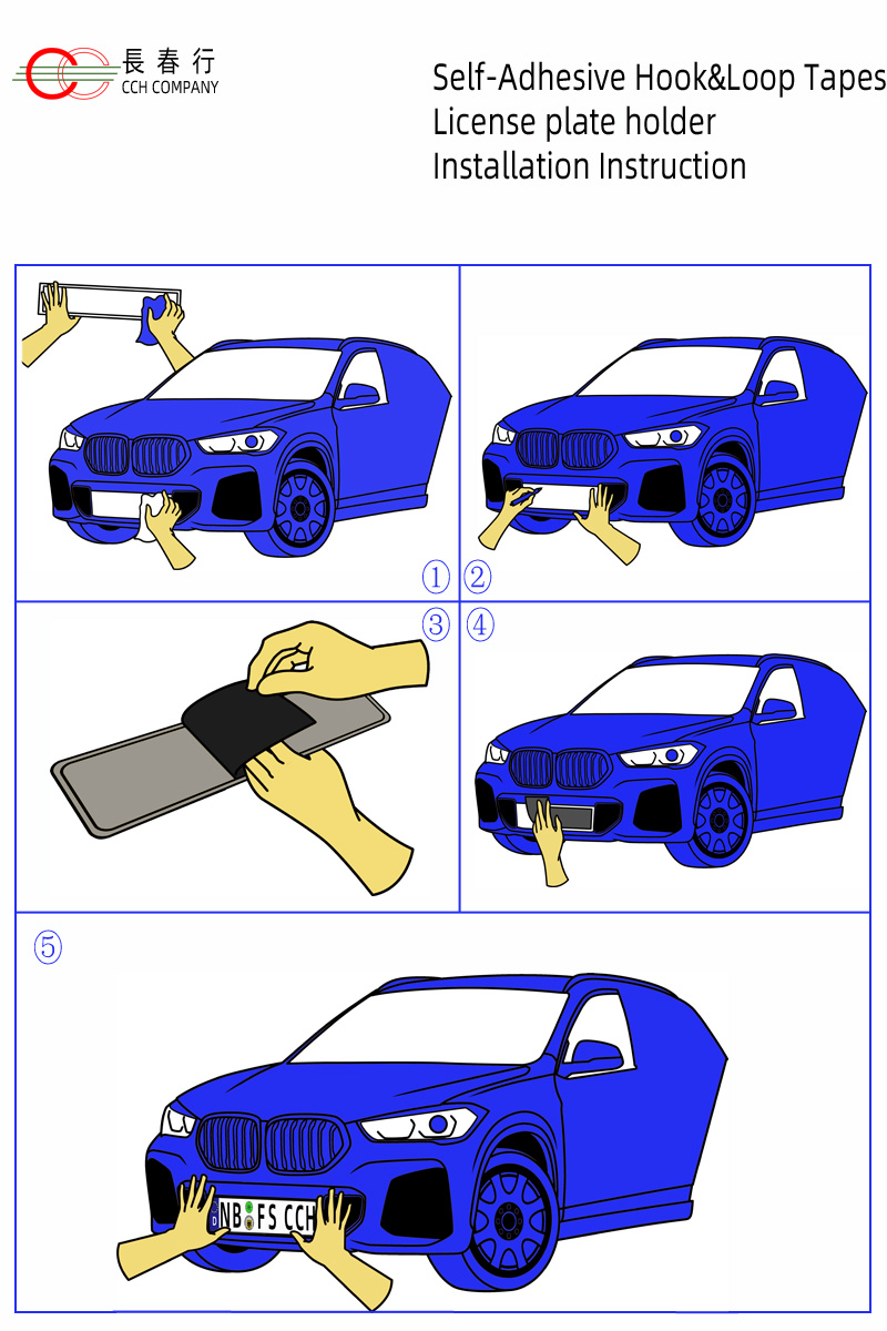 car number plate holder
