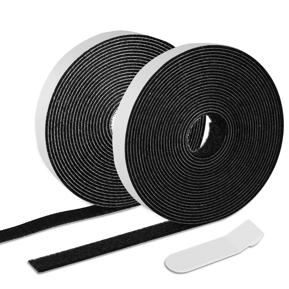1 inch Self-adhesive hook and loop tape for curtains