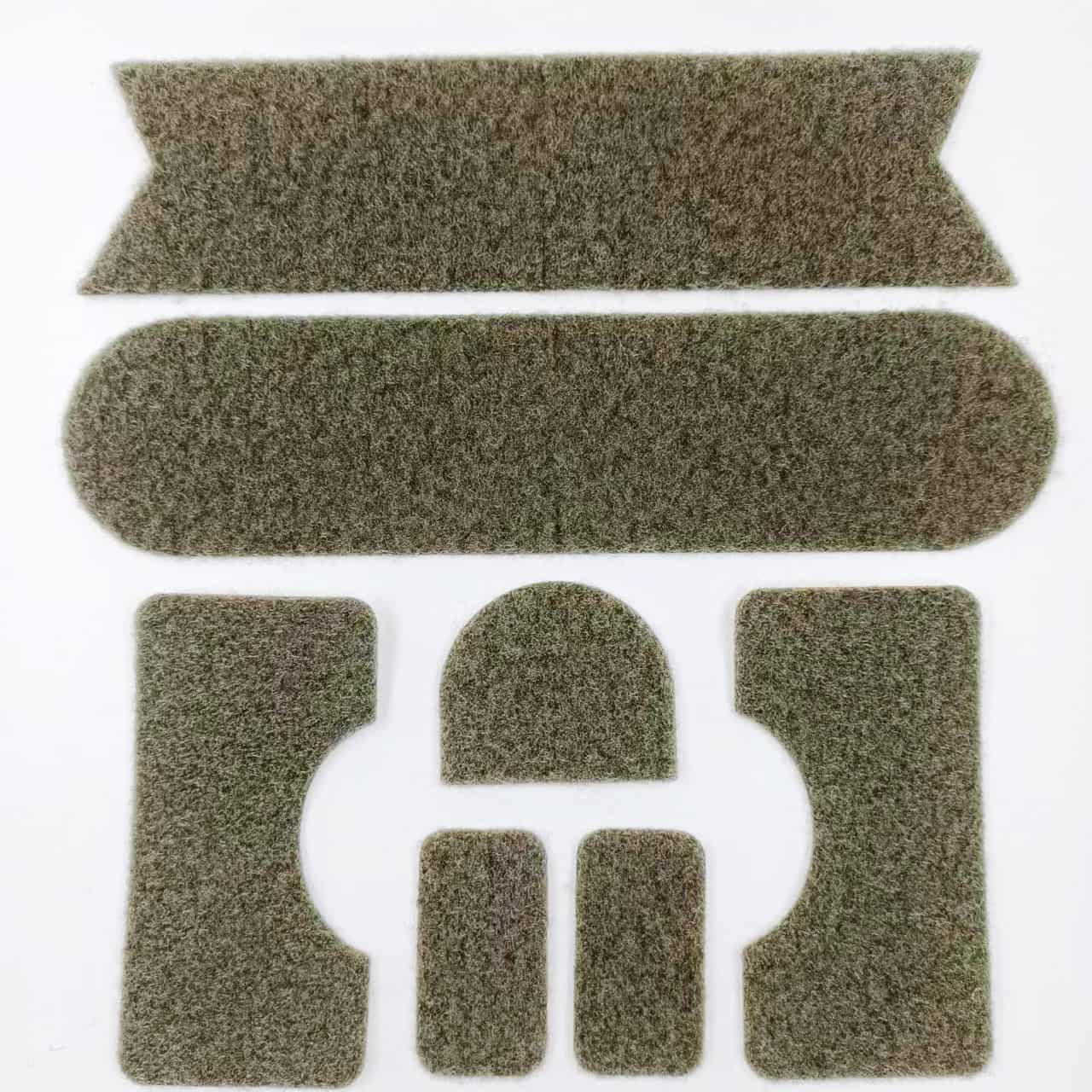 Reusable Adhesive Strips for Tactical Gear